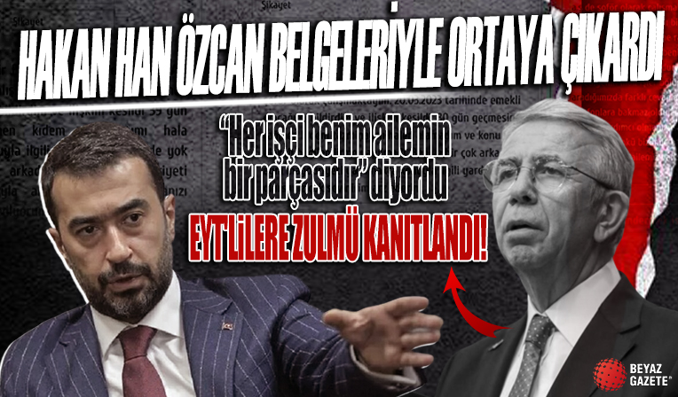 Hakan Han Özcan EYT'lilere zulmü belgeleriyle ortaya çıkardı