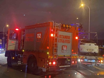 15 Temmuz Sehitler Köprüsü'nde 7 Araçli Zincirleme Kaza