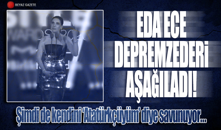 Eda Ece deprem bölgesindeki seçmenleri hedef aldı