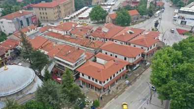 Tarihi Üzüm Pazarinda 53 Dükkanin Restorasyonu Tamamlandi