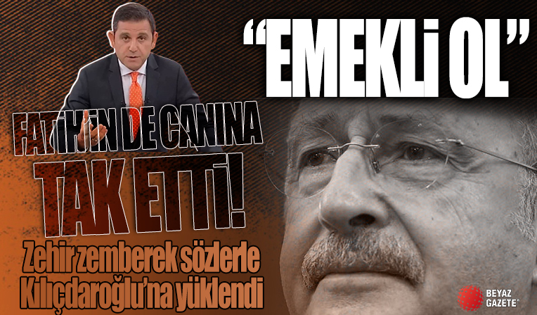 Yandaş Fatih Portakal zehir zemberek sözlerle Kılıçdaroğlu’na yüklendi: Emekli ol