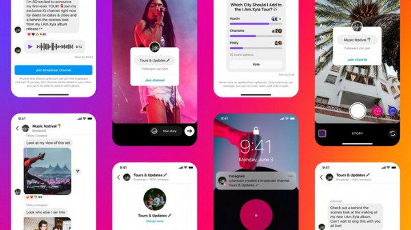 Instagram, yayın kanallarını kullanıma sundu