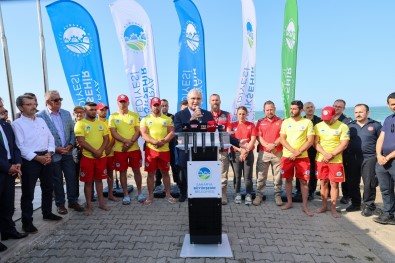Baskan Yüce Açiklamasi 'Lütfen Cankurtaranlarin Olmadigi Yerde Denize Girmeyin'