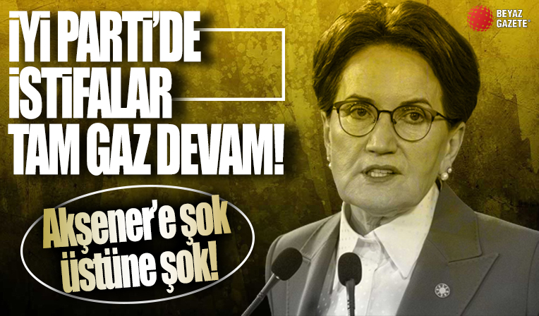 İYİ Parti kurucusu istifasını resmen açıkladı