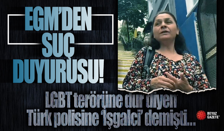LGBT terörüne dur diyen Türk polisine HDP'li Özgül Saki'den alçak hakaret! EGM'den suç duyurusu...