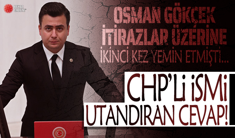 AK Parti Milletvekili Osman Gökçek iki kez yemin etmişti! Gökçek, itiraz edenlere böyle cevap verdi...