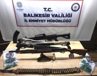 Balikesir'de 45 Aranan Sahistan, 24'Ü Tutuklandi