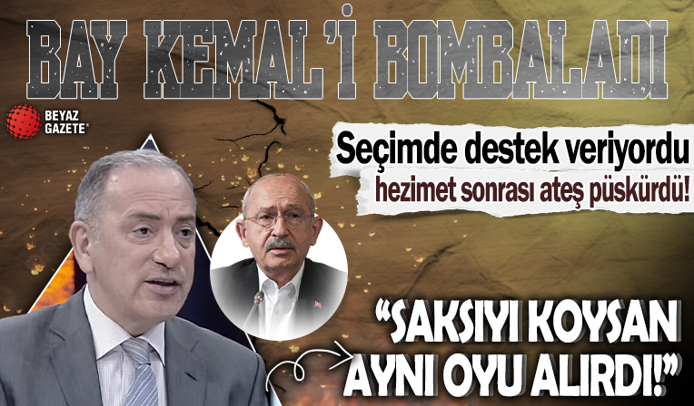 Fatih Altaylı'dan Kemal Kılıçdaroğlu'na: Saksıyı koysanız o yüzde 48'i alırdı