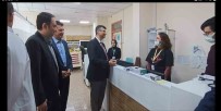 Il Saglik Müdürü Korkmaz, Bolvadin'deki Devlet Hastanesi'nde Hastalarin Sorunlarini Dinledi