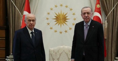 Erdoğan'dan Bahçeli'ye ziyaret