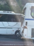 Otel Servis Otobüsüne Servis Midibüsü Çarpti