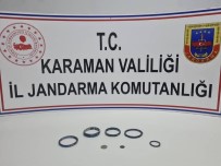 Karaman'da Jandarmadan Tarihi Eser Operasyonu