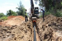 ASAT'tan Manavgat'ta Kanalizasyon Çalismasi