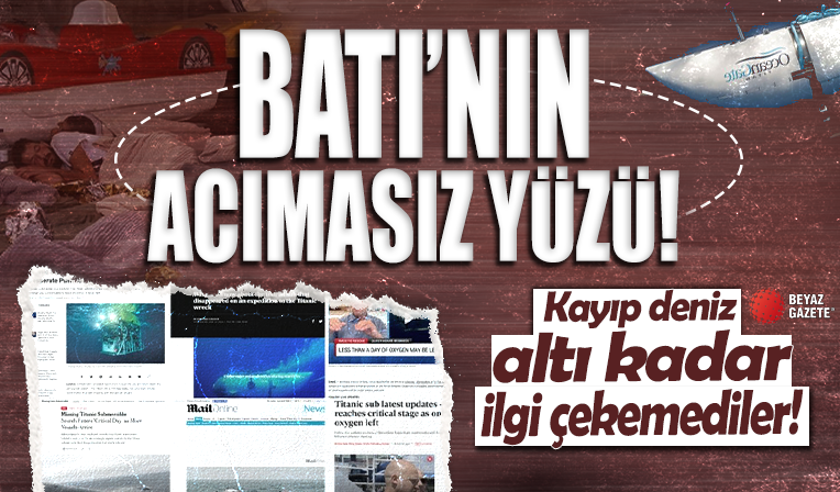 Batı’nın acımasız yüzü: Kayıp denizaltı kadar ilgi çekemediler! Titanik için harcanan bütçe kayıp 500 göçmene neden ayrılmadı?