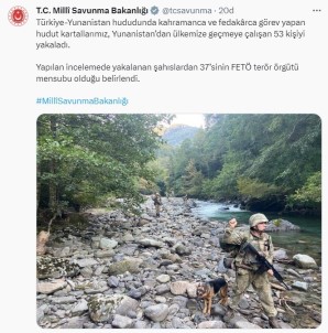 Sinir Hattinda 37 FETÖ Mensubu Yakalandi