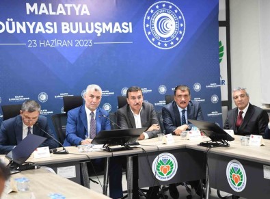 Ticaret Bakani Bolat'tan Malatya'da Konteyner Kent Ziyareti