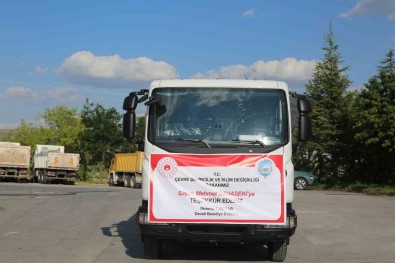 Bakan Özhaseki'den Develi'ye Araç Destegi