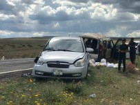 Kars'ta Trafik Kazasi Açiklamasi 3'Ü Çocuk 12 Yarali