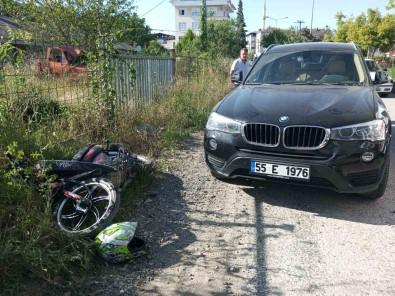 Motosiklet Ile Otomobil Çarpisti Açiklamasi 1 Yarali