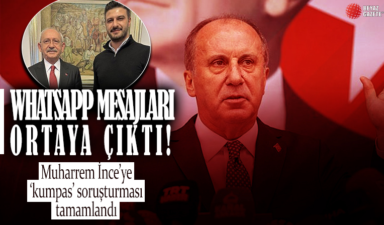 Muharrem İnce'ye kaset kumpasında Whatsapp konuşmaları ortaya çıktı! Süreci FETÖ ile bağlantılı hesaplar yönetti
