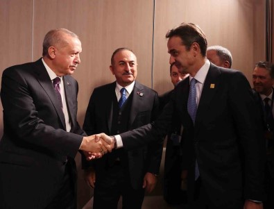 Cumhurbaskani Erdogan Ve Yunanistan Basbakani Miçotakis NATO Zirvesi'nde Bir Araya Gelecek