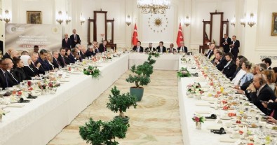 Başkan Erdoğan, 'Göreve Başlama Töreni'ne katılan liderler onuruna yemek verdi