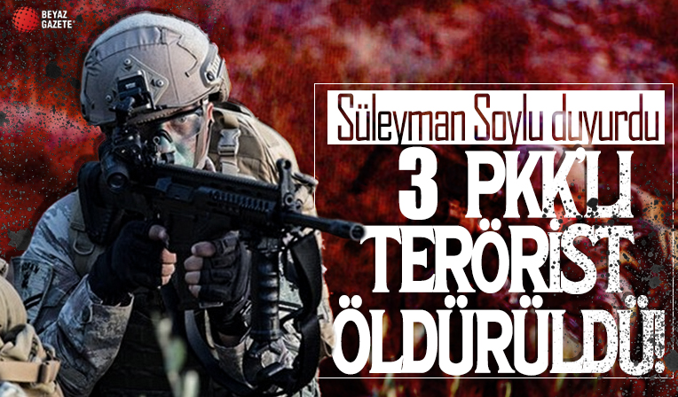 Diyarbakır'da sıcak çatışma! 3 PKK'lı terörist öldürüldü