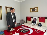 Baskan Ekim'den Sehit Ailesine Ziyaret