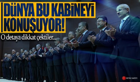 Cumhurbaşkanı Erdoğan'ın açıkladığı yeni kabine üyelerini dünya konuşuyor