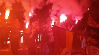 Denizli'de Derbi Sonrasi Galatasaray Taraftarlari Sokaga Döküldü Haberi