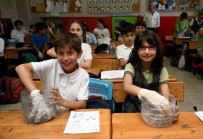 Atik Kagitlarla Tohum Bombasi Yaptilar