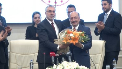 Çalisma Ve Sosyal Güvenlik Bakanligi'nda Devir Teslim Töreni