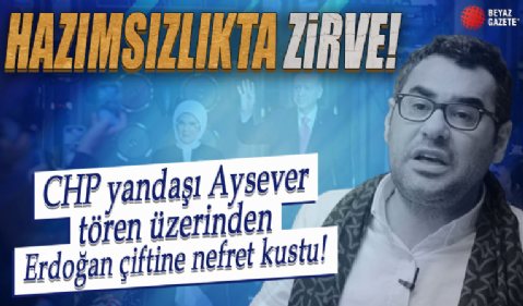CHP yandaşı Enver Aysever Cumhurbaşkanı Erdoğan'ın Göreve Başlama Töreni'ni hedef aldı: Böyle bir cumhuriyet yok
