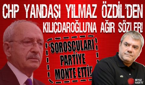 CHP yandaşı Yılmaz Özdil'den Kılıçdaroğlu'na salvolar: Sorosçuları CIA'in kod numarası verdiklerini partiye monte etti