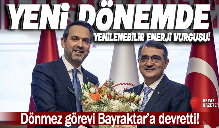Enerji Bakanlığı'nda devir teslim töreni gerçekleşti