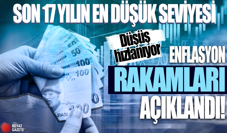 Mayıs ayı enflasyon oranı açıklandı! Son 17 ayın en düşük seviyesi...
