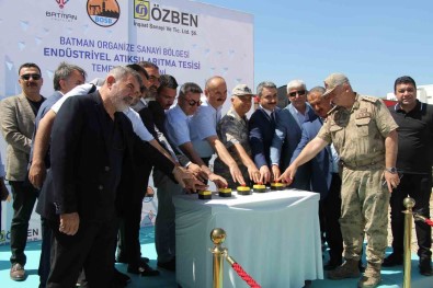 OSB'de Endüstriyel Atik Aritma Tesisi Temel Atma Töreni Gerçeklesti