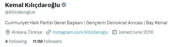 Kılıçdaroğlu sosyal medyada başını kuma gömdü! Geriye 'Bay Kemal' ibaresi kaldı