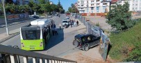 Belediye Otobüsü Ile SUV Araç Kazaya Karisti Açiklamasi Soförler Birbirine Girdi Haberi