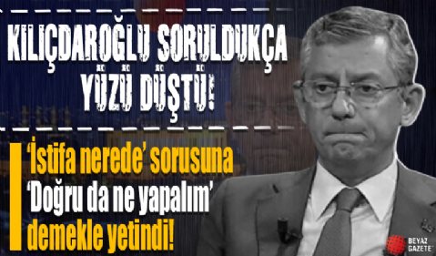 CHP'li Özgür Özel'i terleten 'Kılıçdaroğlu' sorusu: Bugün genel başkan değiştirecek durumumuz yok