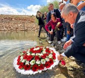 Karaman'da Hayatini Kaybeden Depremzedeler Anisina Fisandun Barajina Çelenk Birakildi Haberi