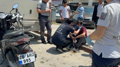 Çalinan Motosikletini Teslim Aldi, Park Halindeki Otobüse Çarpti