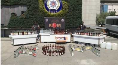 İstanbul'da sahte içki operasyonu: 3 gözaltı