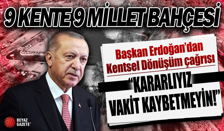 Başkan Erdoğan Millet Bahçeleri açılış töreninde açıklamalarda bulundu
