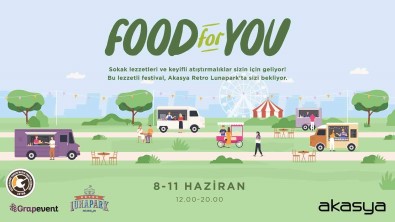 'Food For You' Festivali, Retro Lunapark'ta Basladi