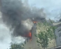 İstanbul'da sanayi sitesinde yangın Haberi