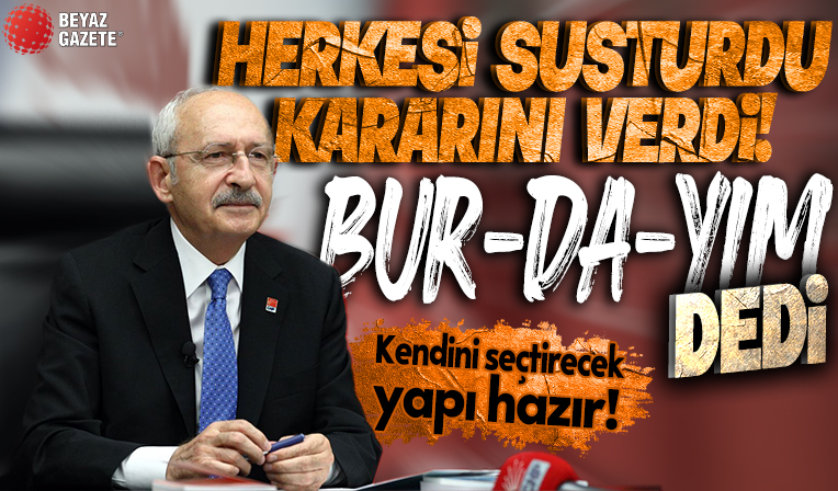 Kemal Kılıçdaroğlu kararını verdi! Gözler Ekrem İmamoğlu'na çevrildi! Aday olacak mı?