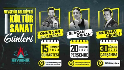 Nevsehir Belediyesi Yaz Konserleri Temmuz Ayinda Basliyor