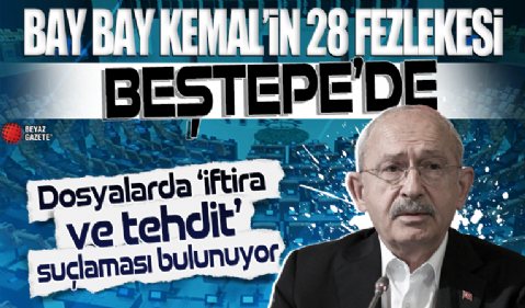 Kılıçdaroğlu’nun 28 fezlekesi Beştepe’de: Dosyalarda 'iftira ve tehdit' suçlaması da bulunuyor