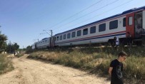 Lüleburgaz'da Yolcu Treni Ariza Yapti